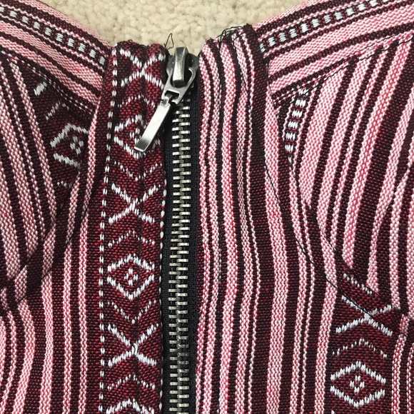 Cropped strapless top - Picture 3 of 5